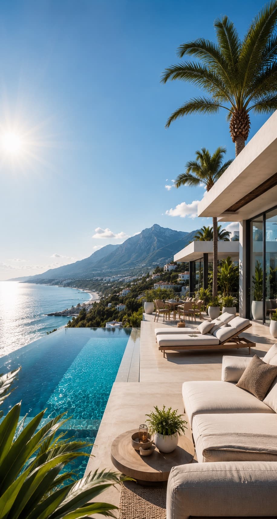 Luxe villa met zeezicht aan de Costa del Sol